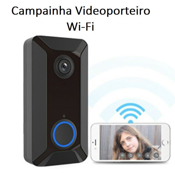 Camera Campainha Videoporteiro WIFI - Camaras Ocultas e Material de Espionagem Portugal 