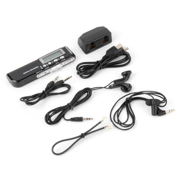 Gravador de voz Audio digital 8GB - Camaras Ocultas e Material de Espionagem Portugal 